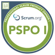 Professional Scrum Product Owner I badge — Scrum.org